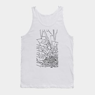 Abstract Ink Drawing #16 Tank Top